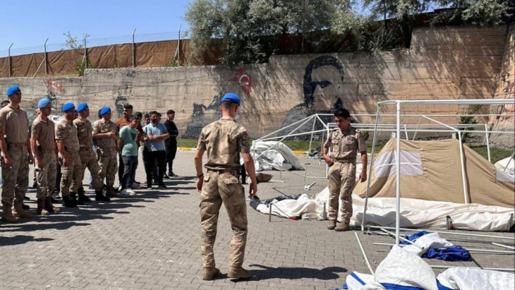 Elazığ'da jandarma personeline acil durum eğitimi